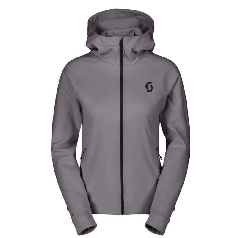 SCOTT Defined Warm Zip Damen-Hoody evening grey