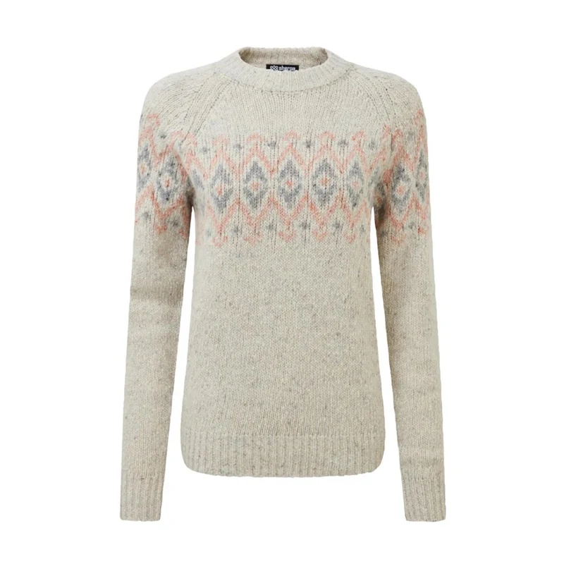 Sherpa Djumi Crew Neck Pullover - Ecru