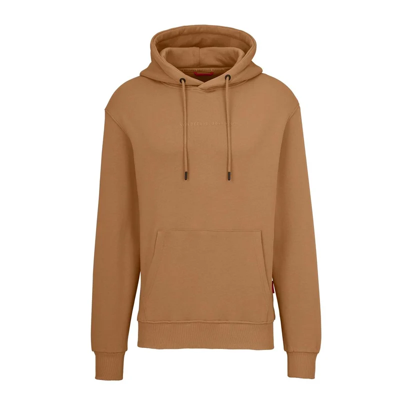 VAN DEER CASUAL HOODIE - ocher