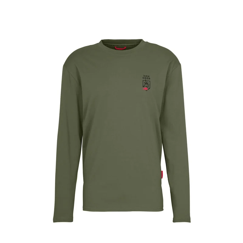 VAN DEER ESSENTIAL LONGSLEEVE - khaki
