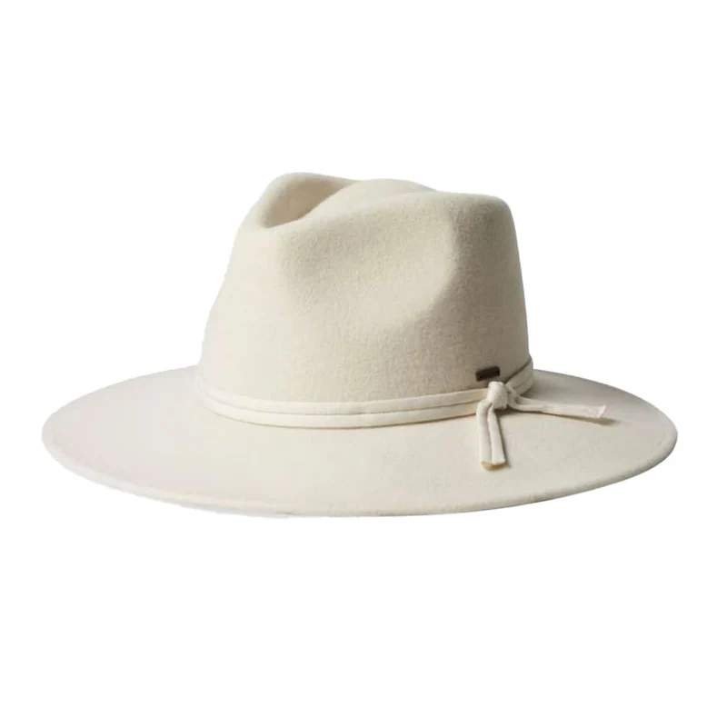 JOANNA FELT PACKABLE HAT OFF WHITE