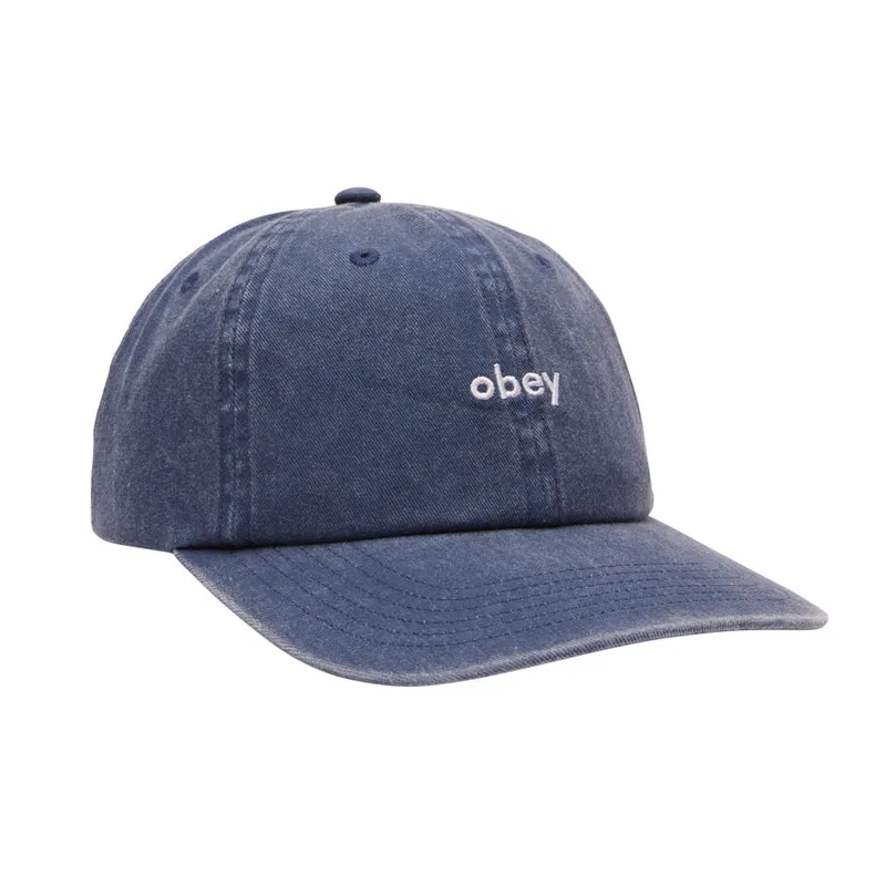 Pigment lowercase 6 panel strap Pigment navy