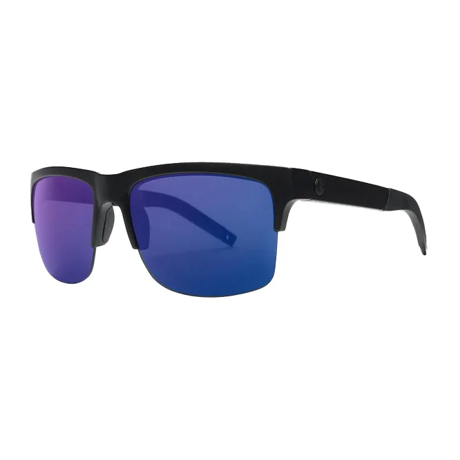 KNOXVILLE PRO MATTE BLACK OHM POLARIZED BLUE