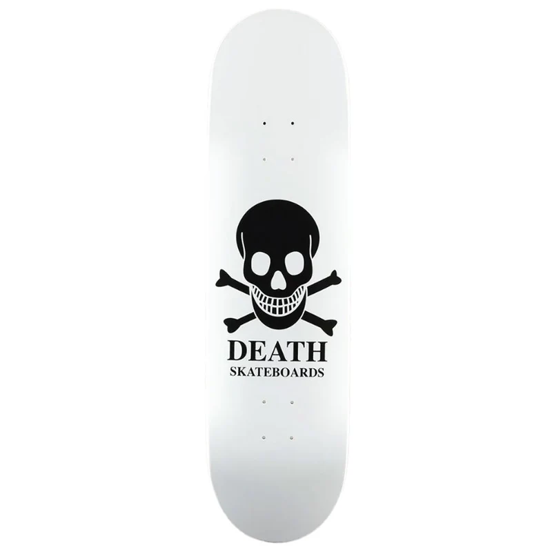 Death Skateboards OG Skull White