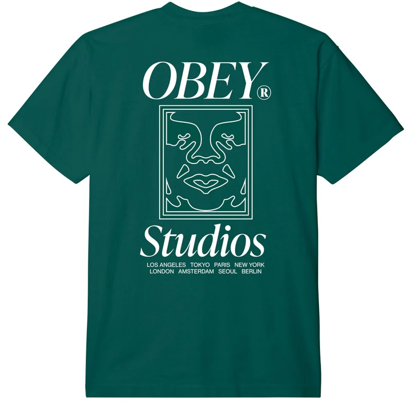 Obey studios icon tee