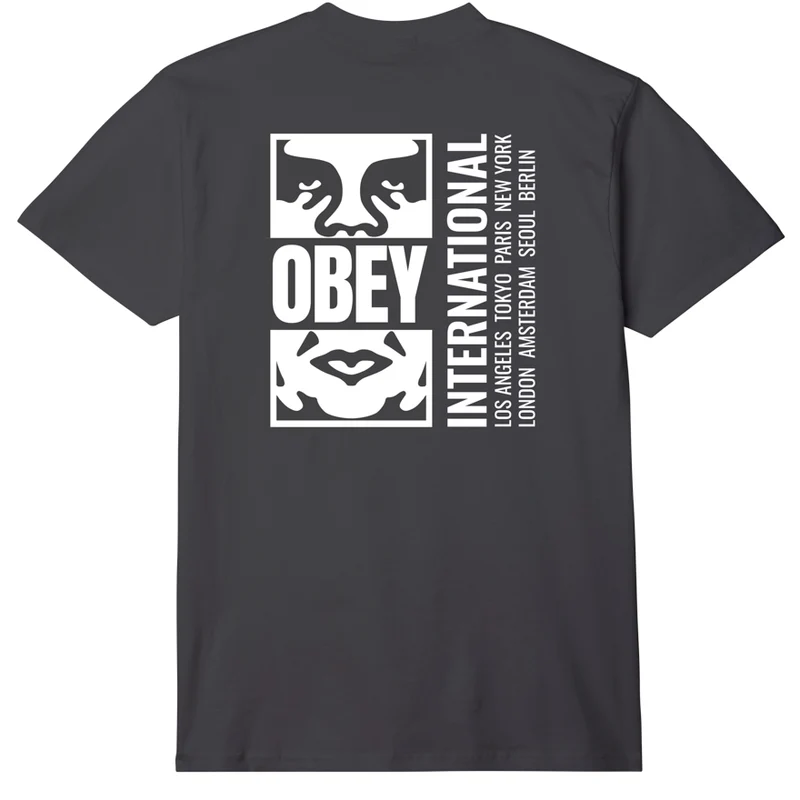 Obey icon split tee