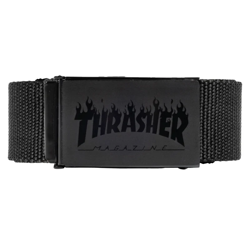 THRASHER FLAME BELT (W/ BUCKLE BOTTLE OPENER)