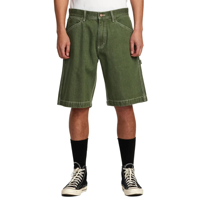 CHAINMAIL DENIM SHORT