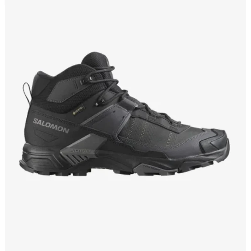 Salomon Herren X Ultra 5 Mid GTX Black/ Asphalt/ Castlerock
