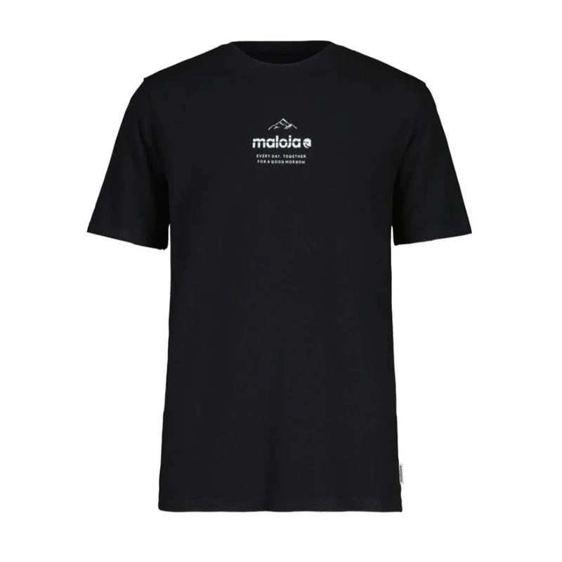 Maloja Alpspitz deep black Herren T-Shirt