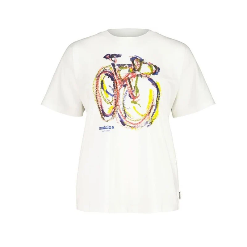 Maloja Bonette glacier milk Damen T-Shirt