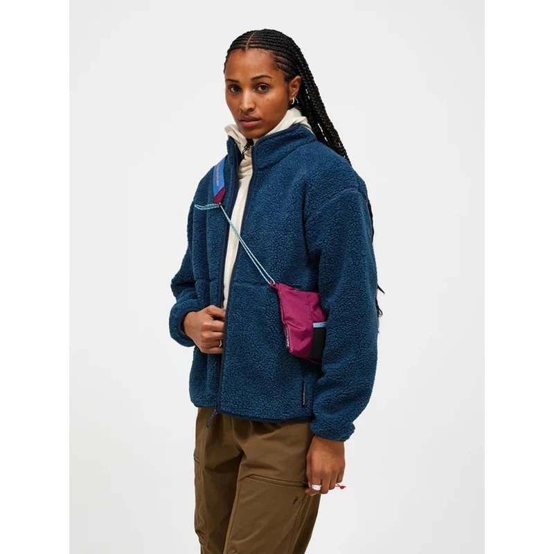 Peak Performance Damen Solid Pile Jacke Mountain Lake