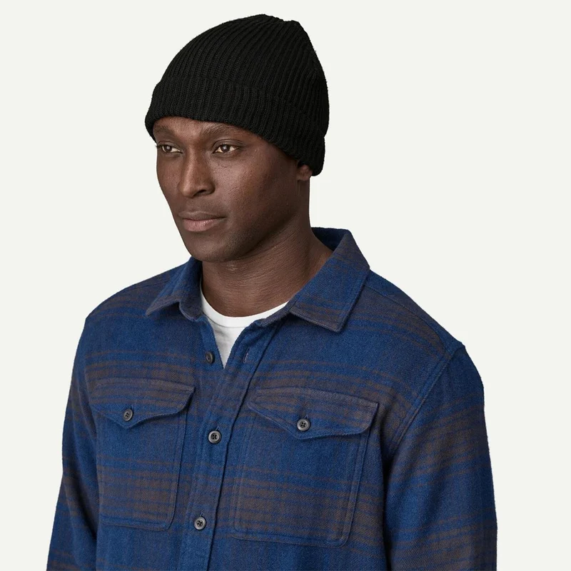 Patagonia Fisherman's Rolled Beanie black