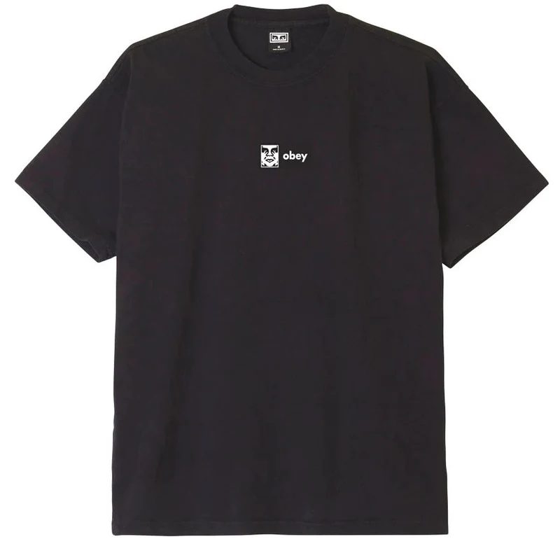 Obey icon t-shirt off black