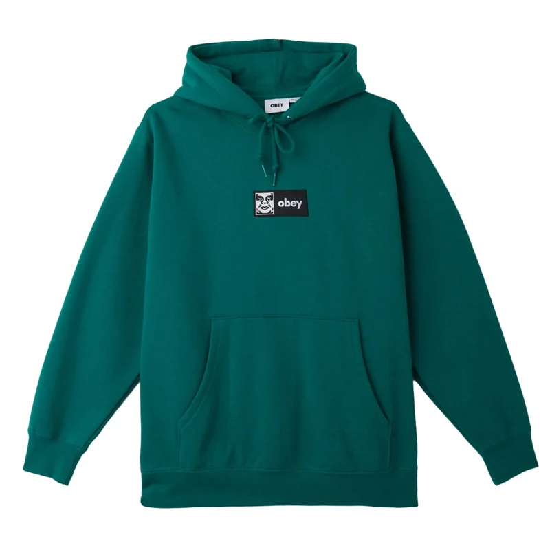 Icon embroidred hood