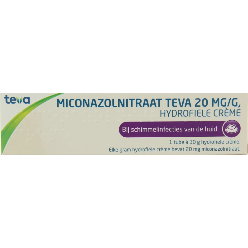 Teva Miconazolnitraat creme 30 gram