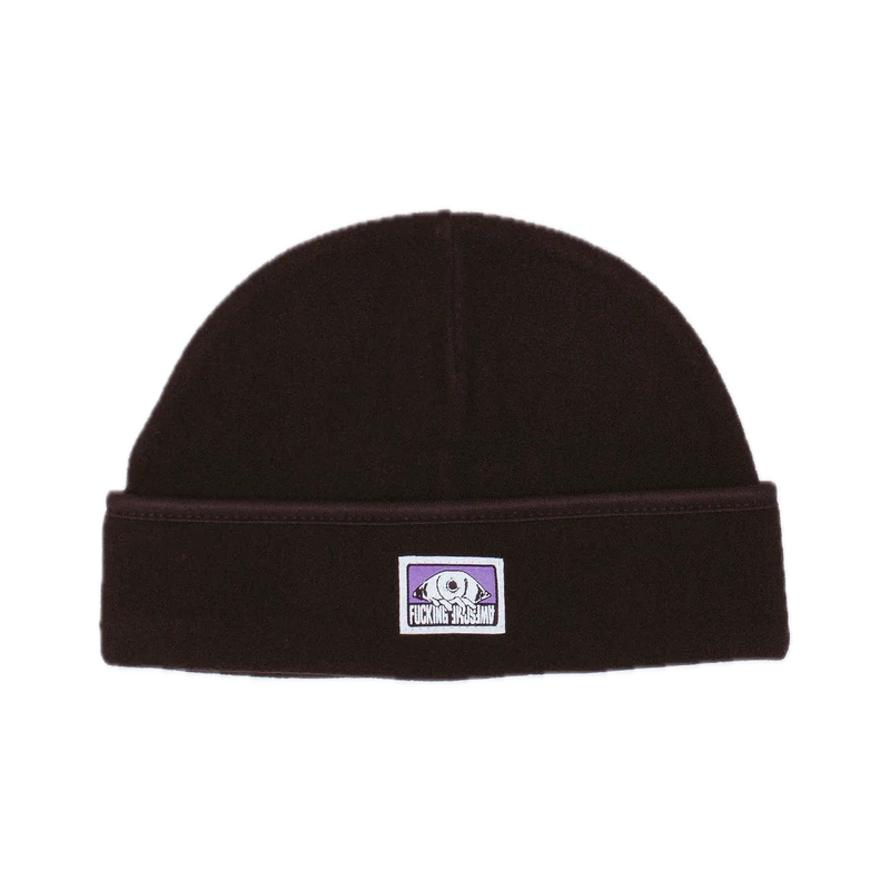 Fucking Awesome Micro Fleece Beanie Black