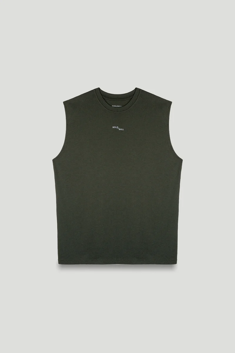[PF19.Wood] Tanktop - Pine Green
