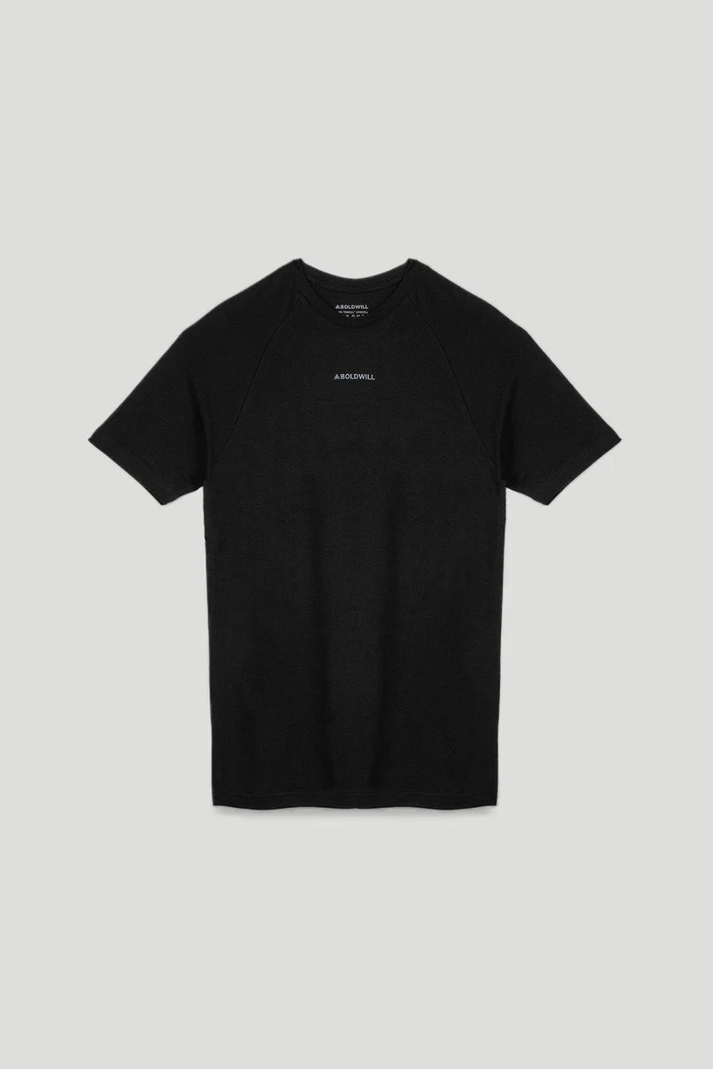 [PF39.Wood] T-Shirt - Black