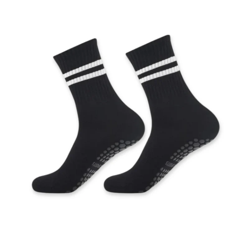 Hoge Pilates Gripsokken - Anti-slip Yogasokken