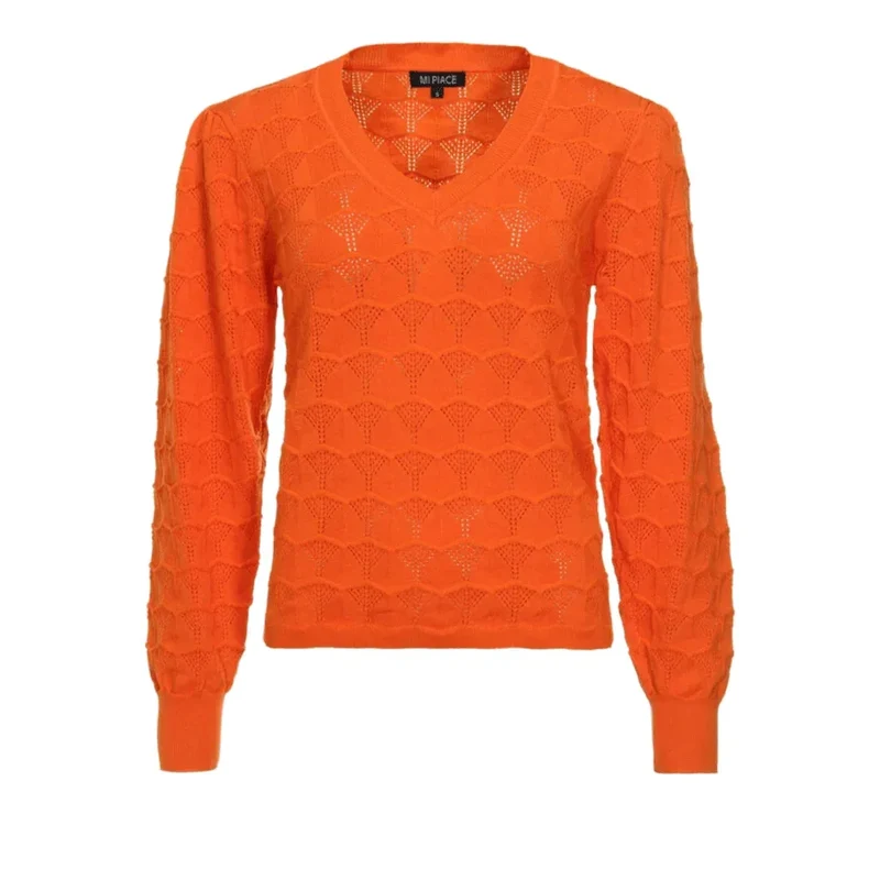 MI Piace Trui 202411 Oranje