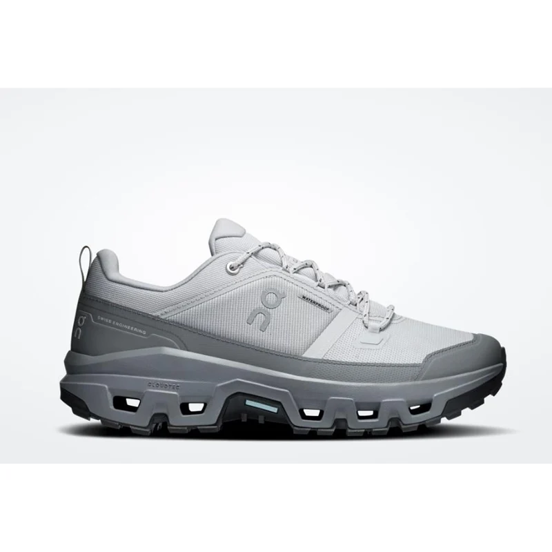 ON Cloudrock Low Waterproof Men glacier rock