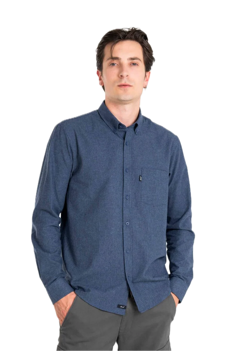 Reell Denim Nordic Shirt Slate Blue