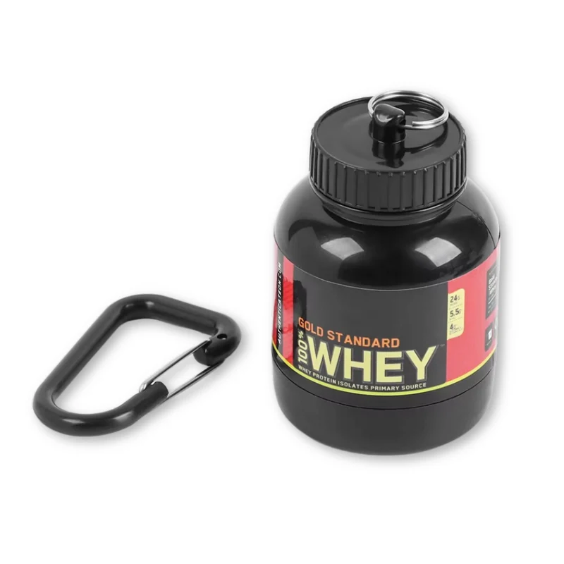 Whey Protein Sleutelhanger - Supplementen Houder