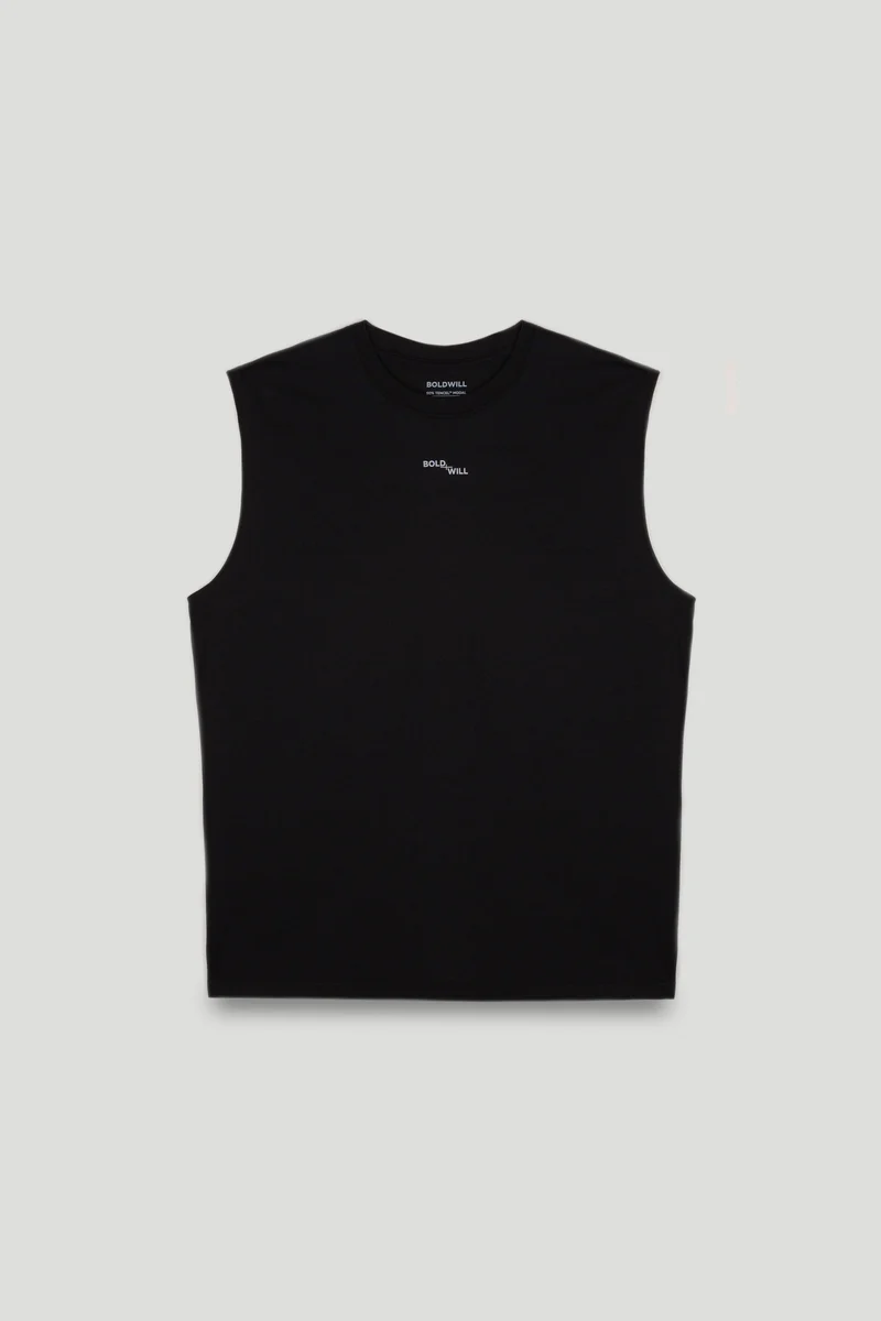 [PF19.Wood] Tanktop - Black