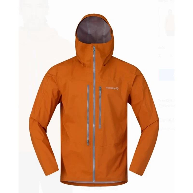 Norrøna Men's falketind dri1 Jacket - gold flame