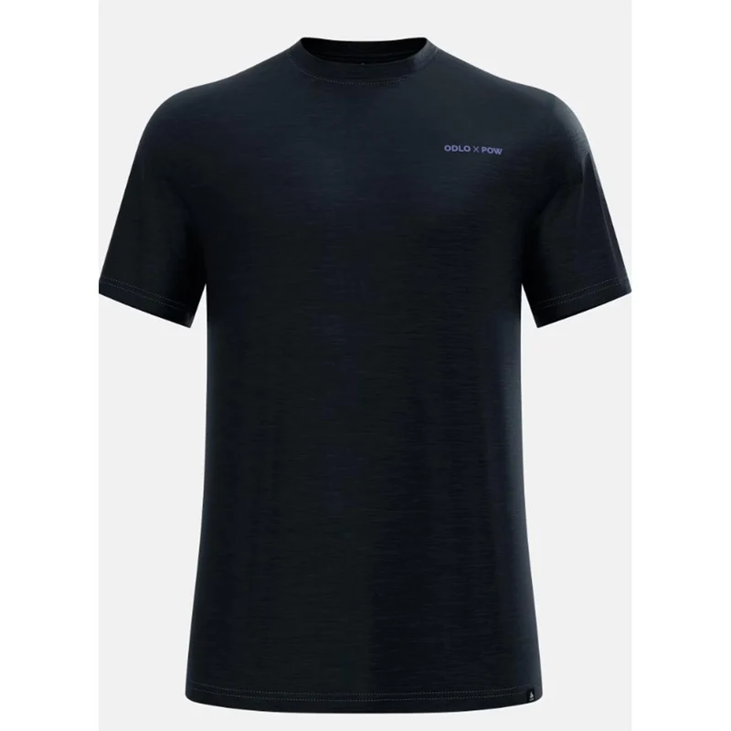 odlo Odlo x POW Collective Voices T-Shirt aus Merinomix - black melange