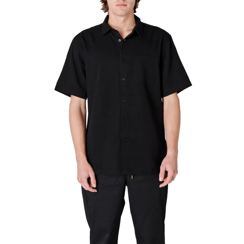 VIVIAN SS SHIRT BLACK