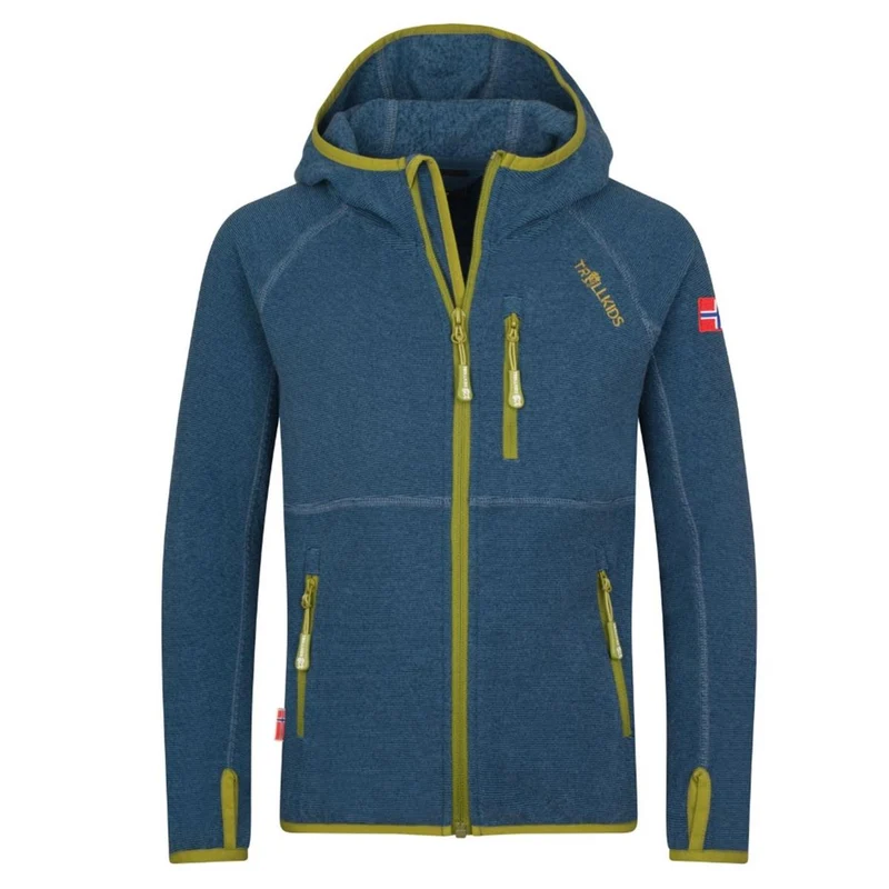 Trollkids - Kids Sandefjord Jacket - madeira blue- Kinder