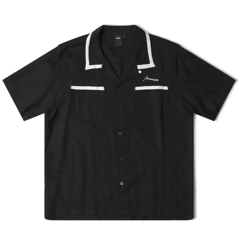 MARILYN FAINT SS SHIRT Black Oyster