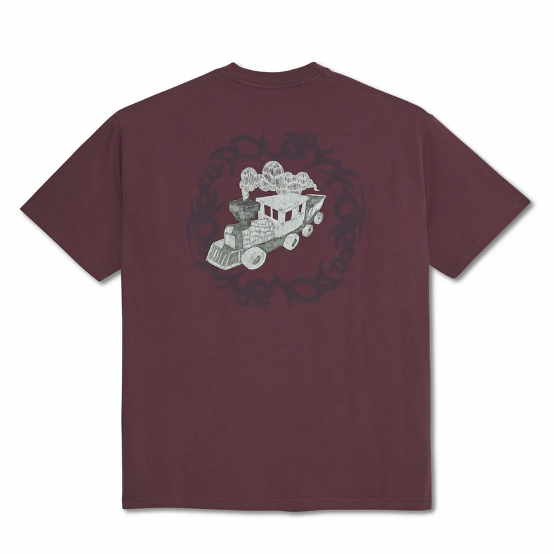 Hijack Tee Plum