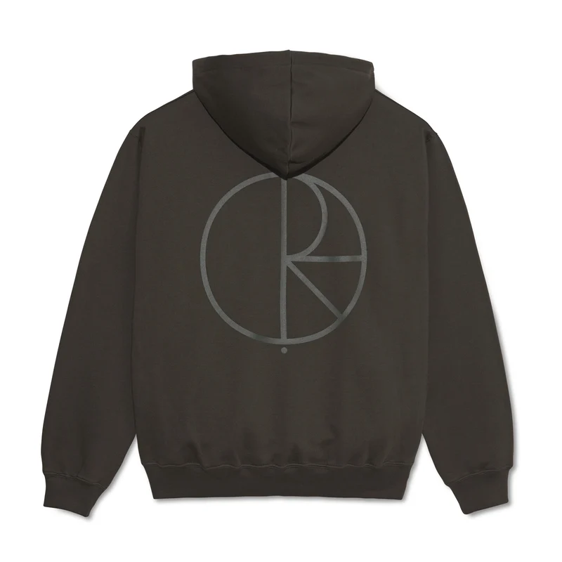Dave Stroke Logo Hoodie Dirty Black