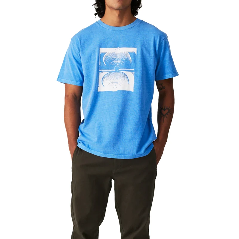 CRUX T-SHIRT PALE BLUE