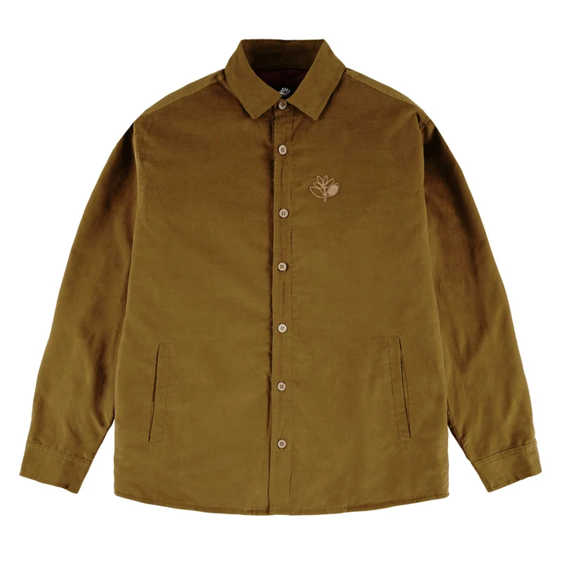 ROVER CORD OVERSHIRT BROWN