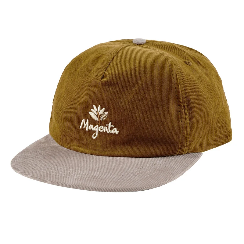 NATURA CORD SNAPBACK HAT BROWN