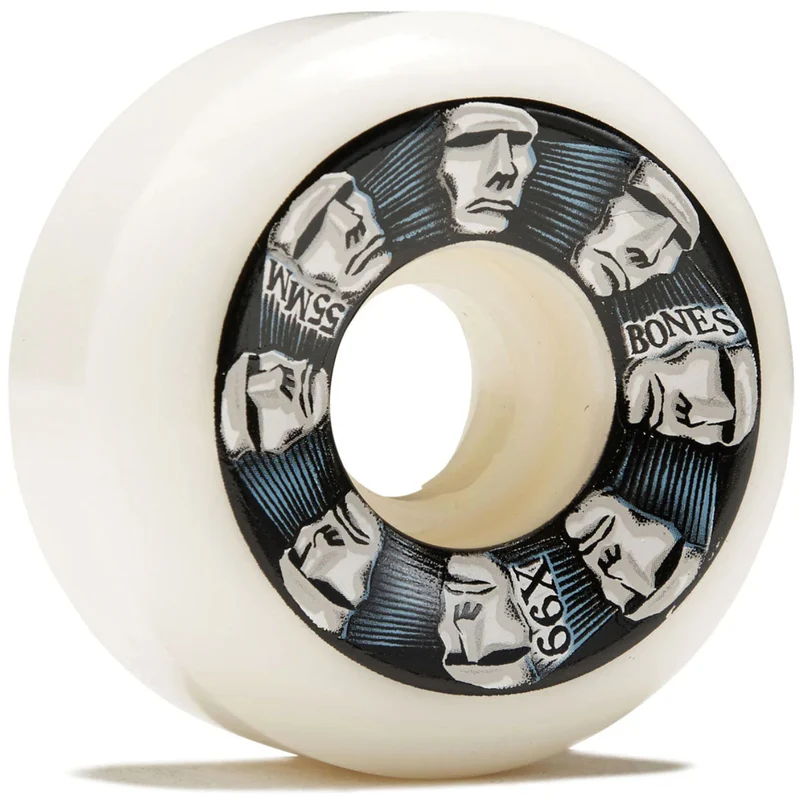 Bones X Formula Head Rush V5 Sidecut Wheels 99A