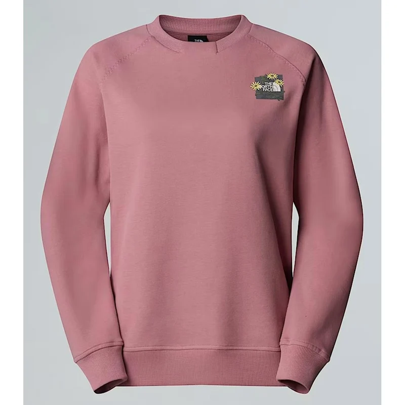 The North Face Connect relaxt geschnittenes Sweatshirt für Damen nostalgia rose