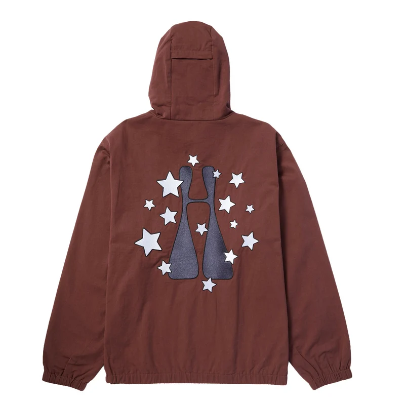 H STARDUST JACKET - EGGPLANT