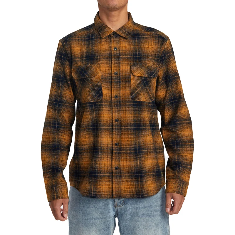 DAYSHIFT FLANNEL LS NAVY