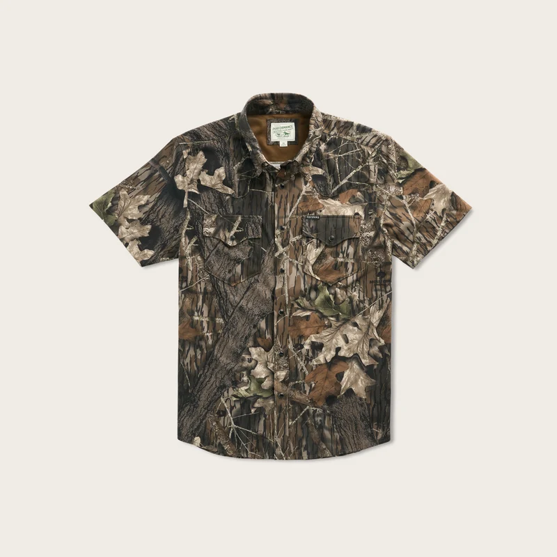 Men's Tecovas x Mossy Oak Performance Western Short Sleeve