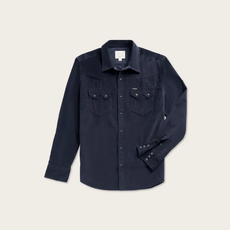 Men's Texas Weight Corduroy Pearl Snap