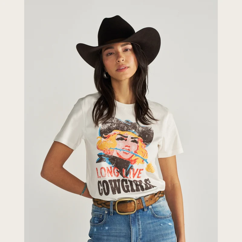 Women's Long Live Cowgirls Tee
