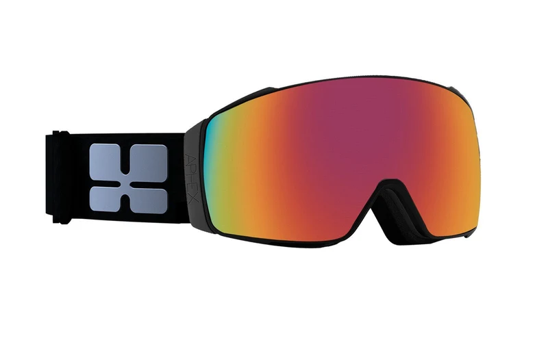 Orion Matt Black - Revo Red Lens & Spare Lens