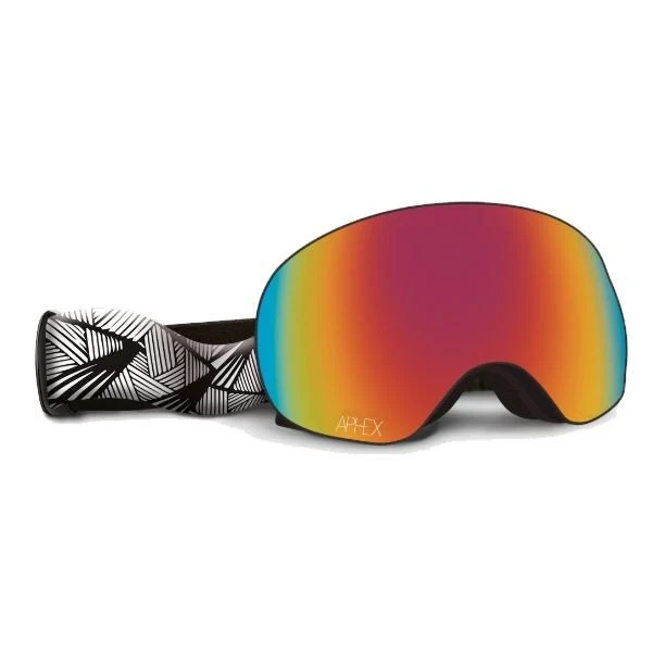 Xpr Matt White - Revo Red Lens & Spare Lens