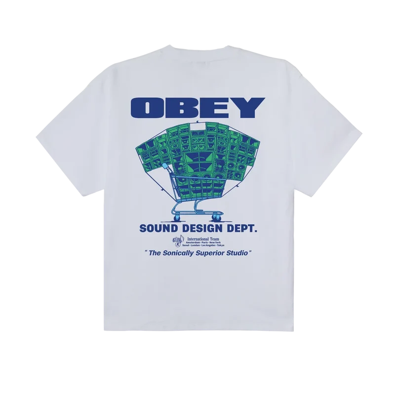 Obey Sound Design Dept. Tee