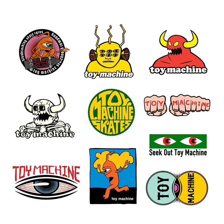 Toy Machine Sticker Pack 2 10 Pack